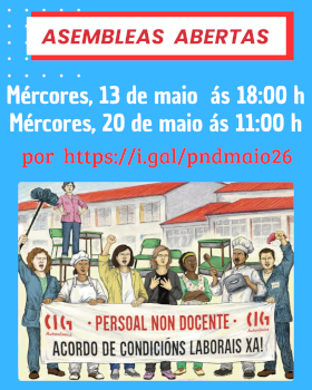 Asembleas PND maio/2026